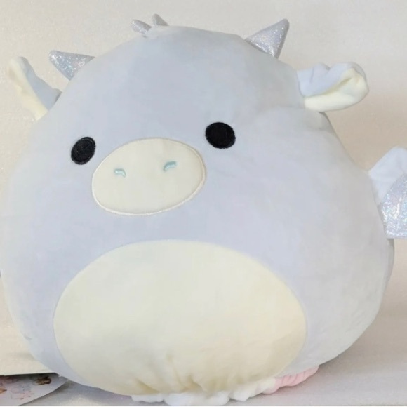 Squishmallows FlipAMallow Grecia Pegasus Kenny Dragon 12in Reversible Plush NWT - Picture 1 of 4
